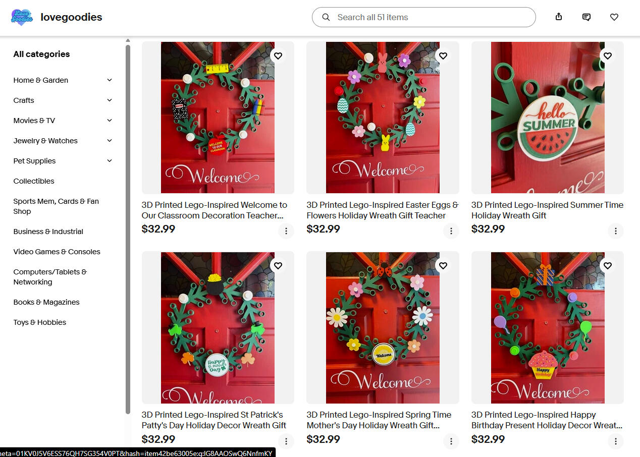 Our Ebay Store